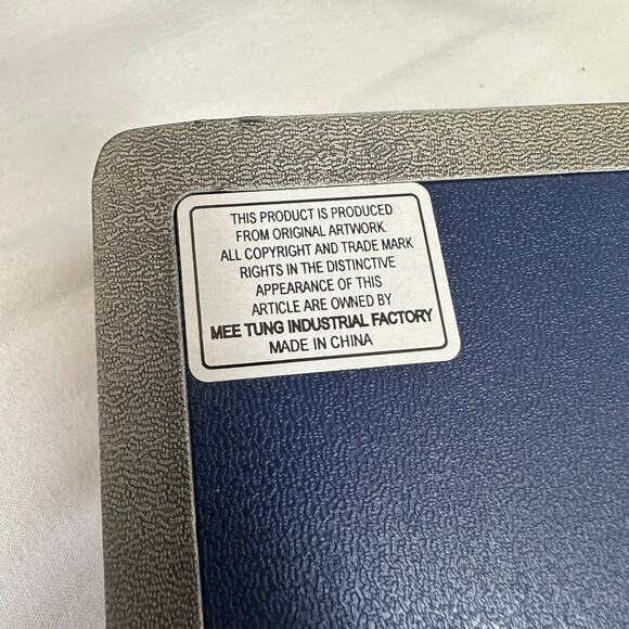 Vintage Baby’s First Video Metal Keepsake Box VHS Holder - Picture 4 of 5